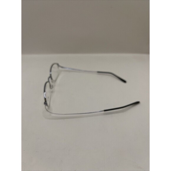 Argon Eyeglasses Lightweight 2008 C-3 Italy Designer Demo Lens Silver 45-20 - Picture 3 of 5